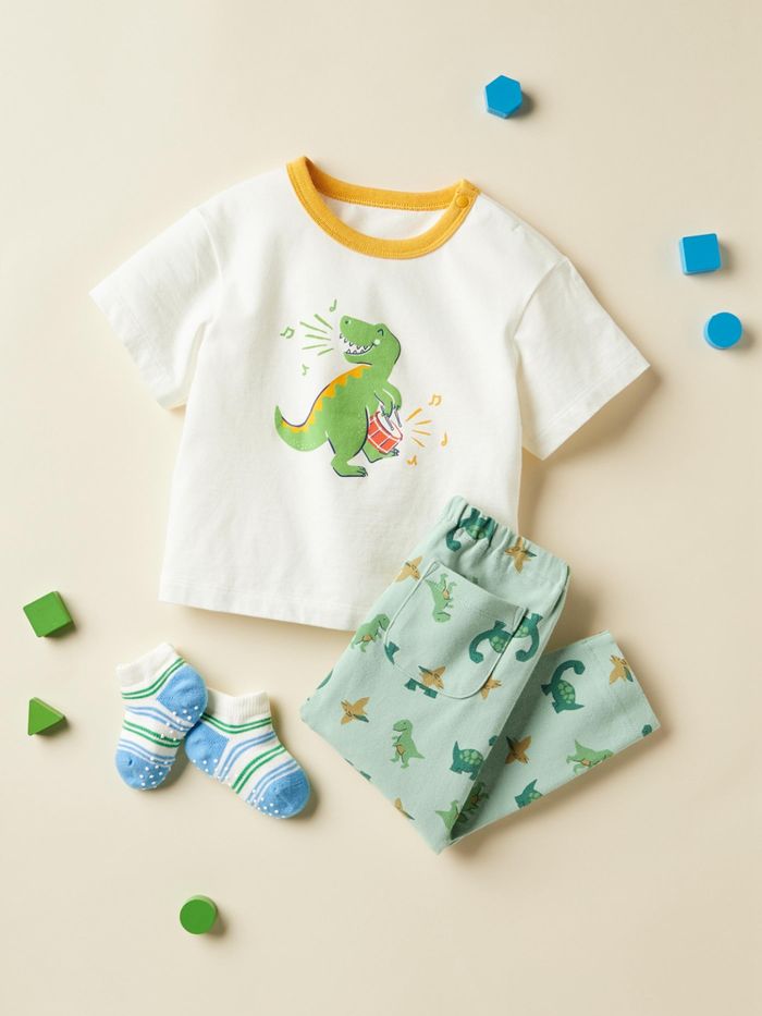 UNIQLO хүүхдийн даавуун футболка    