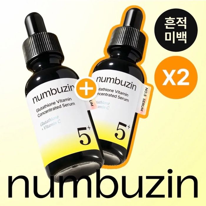NUMBUZIN 5+ GLUTATHIONE VITAMIN CONCENTRATED SERUM 