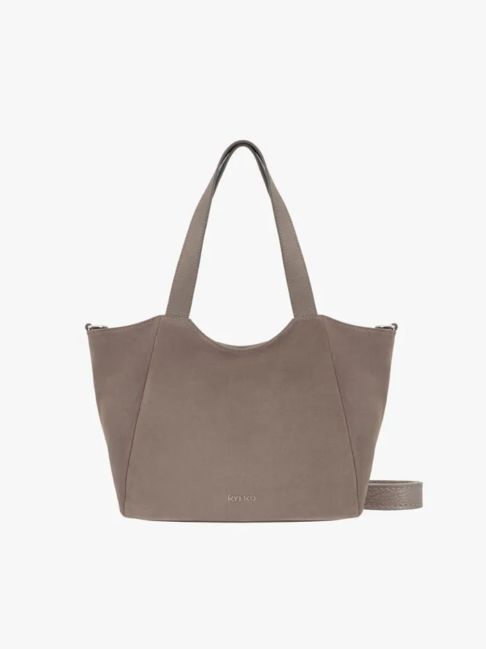 Grey soft bag