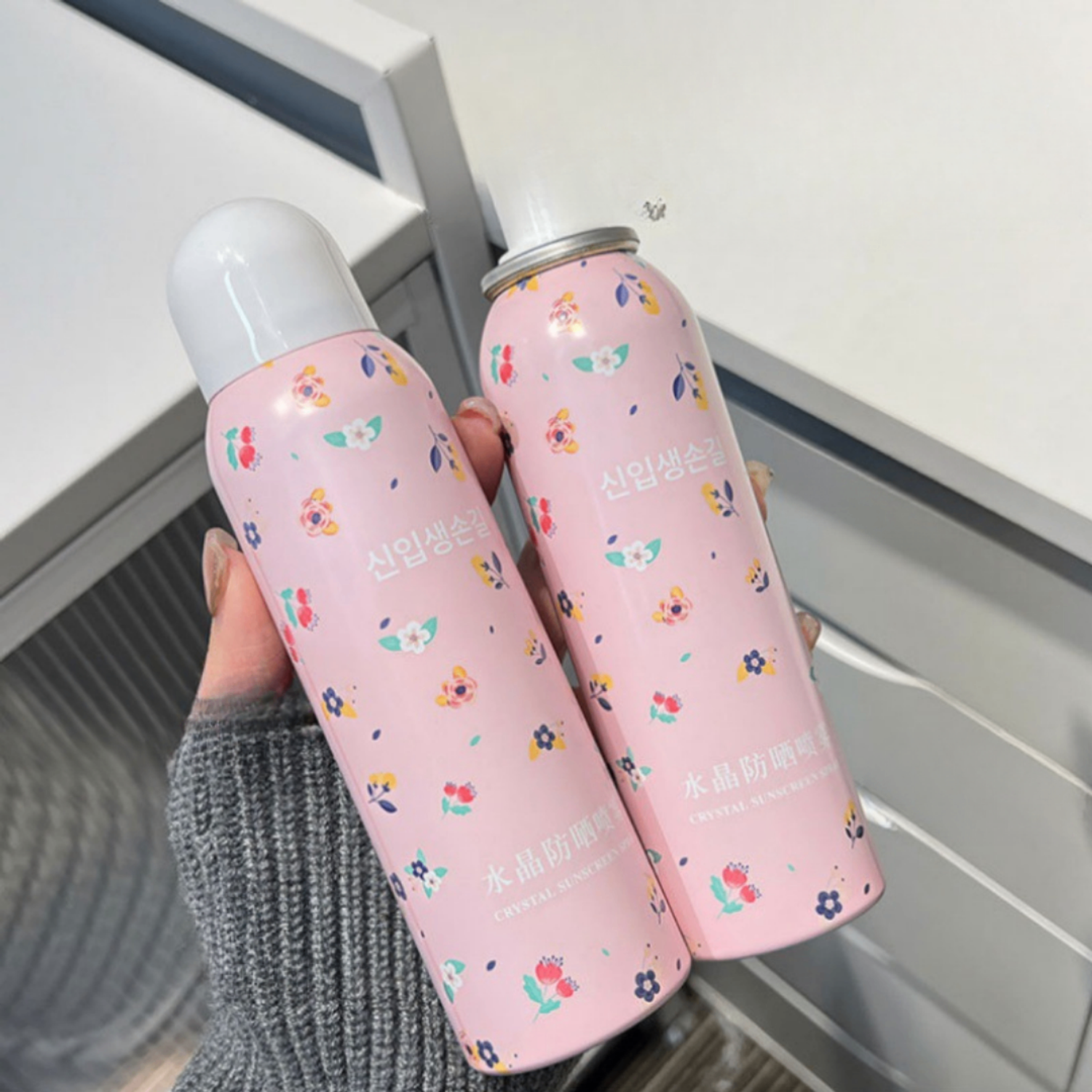 ☀️ Crystal Sunscreen Spray SPF50+ PA++++ – Нарны хамгаалалтын шүршигч