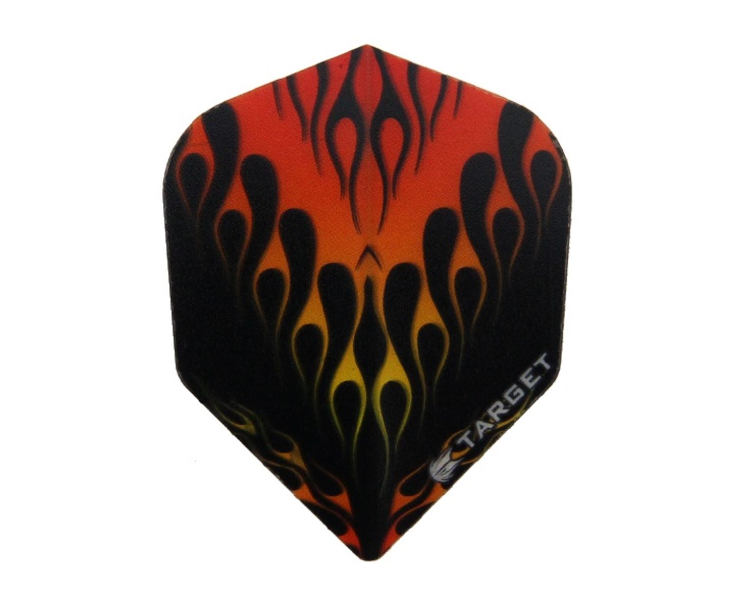 Target Vision Pro Flames STD Black Orange 117860