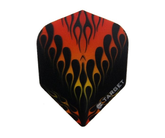 Target Vision Pro Flames STD Black Orange 117860