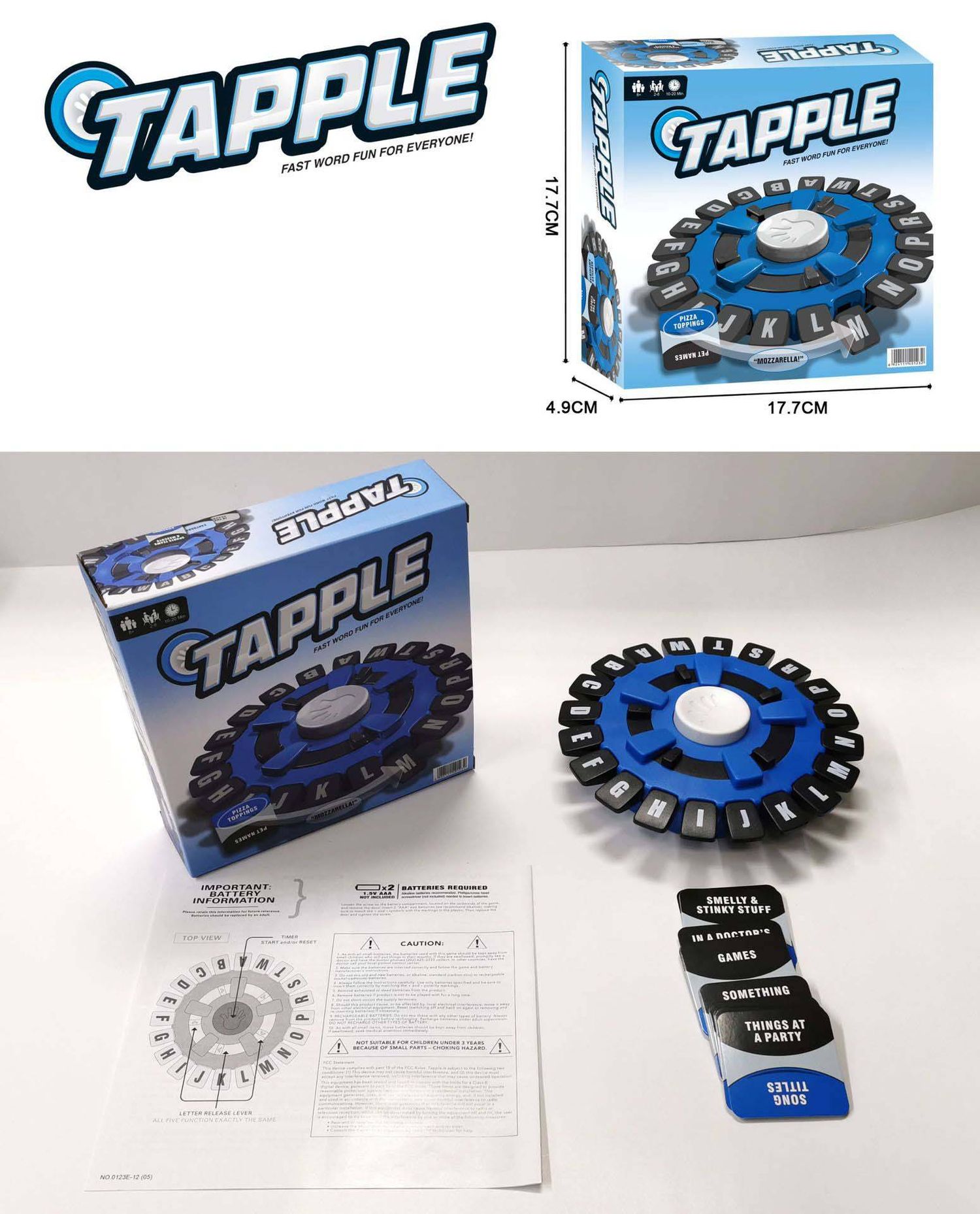 Tapple word game