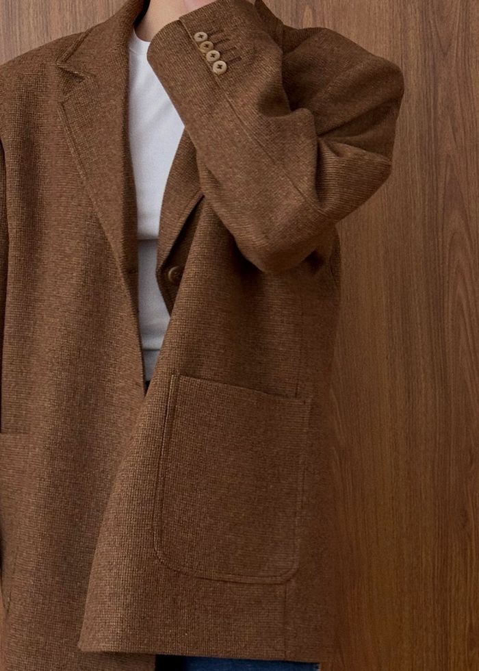 80S PURE WOOL BLAZER 