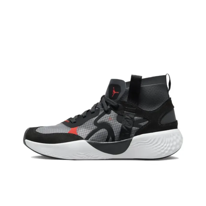 Jordan Delta 3 Mid Black Chile Red