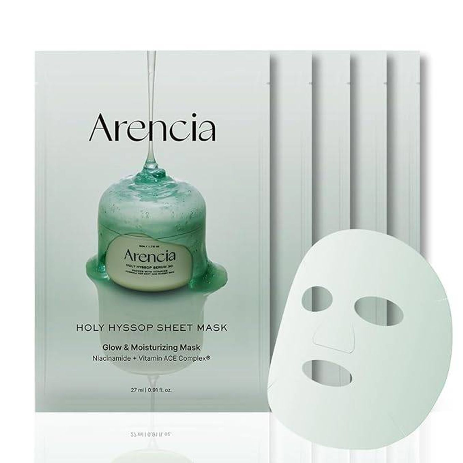 Arencia Holy hyssop sheet mask 