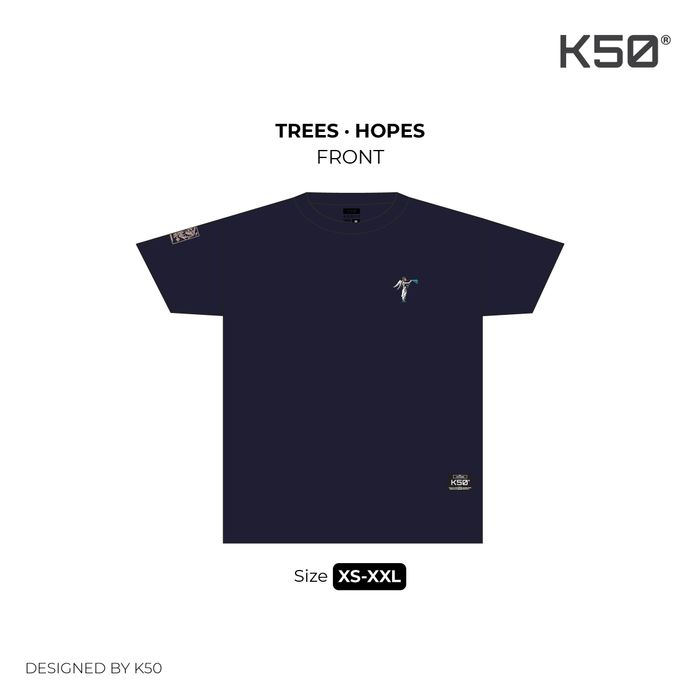 Trees & Hopes T-Shirt / FW25 Navy