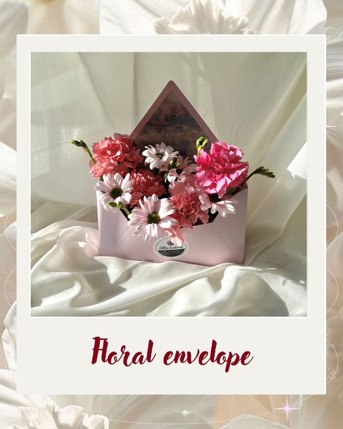 Floral envelope