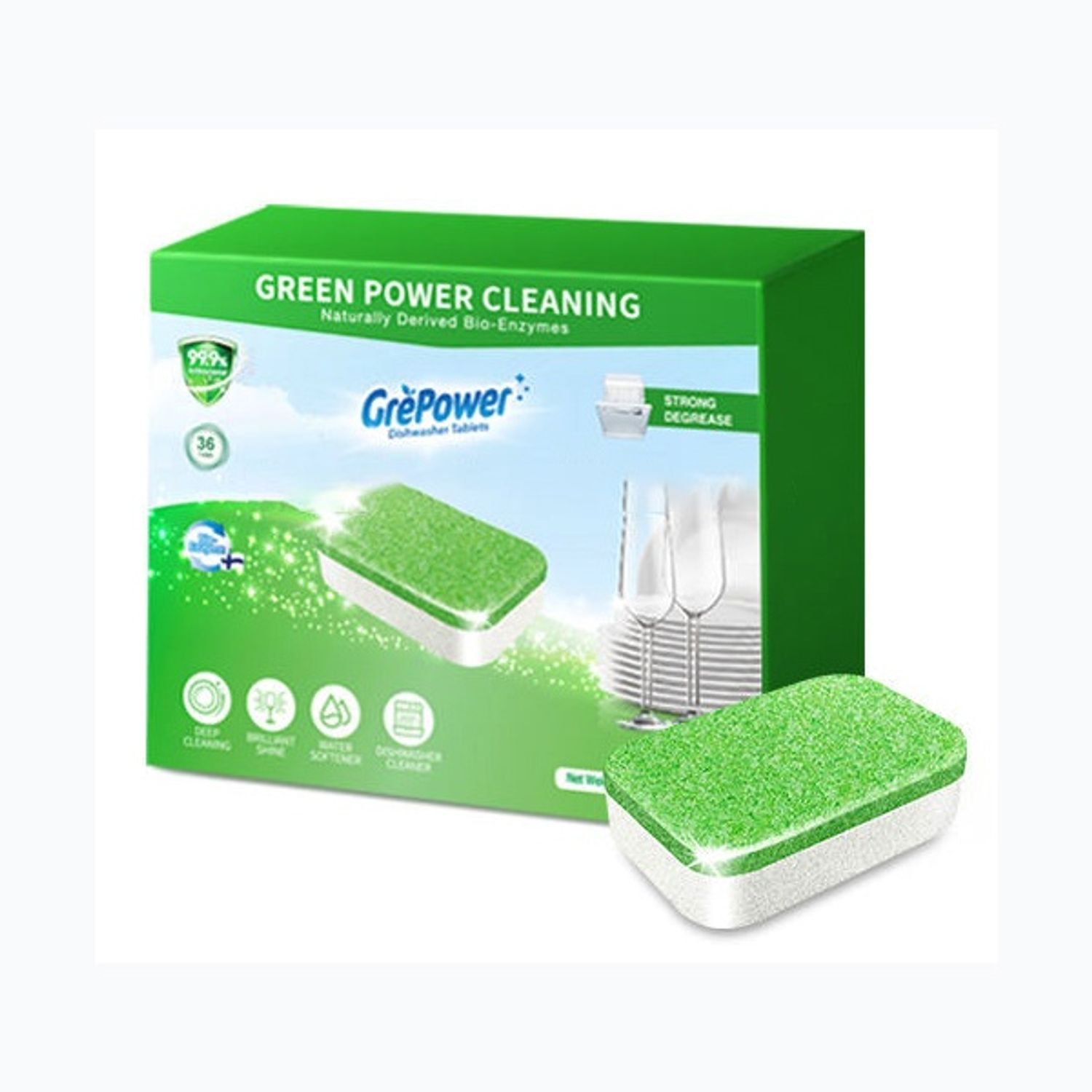 GREPOWER Автомат машины аяга таваг угаагч таблет