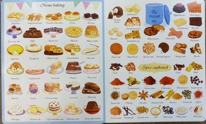 Usborne "1000 things to eat"