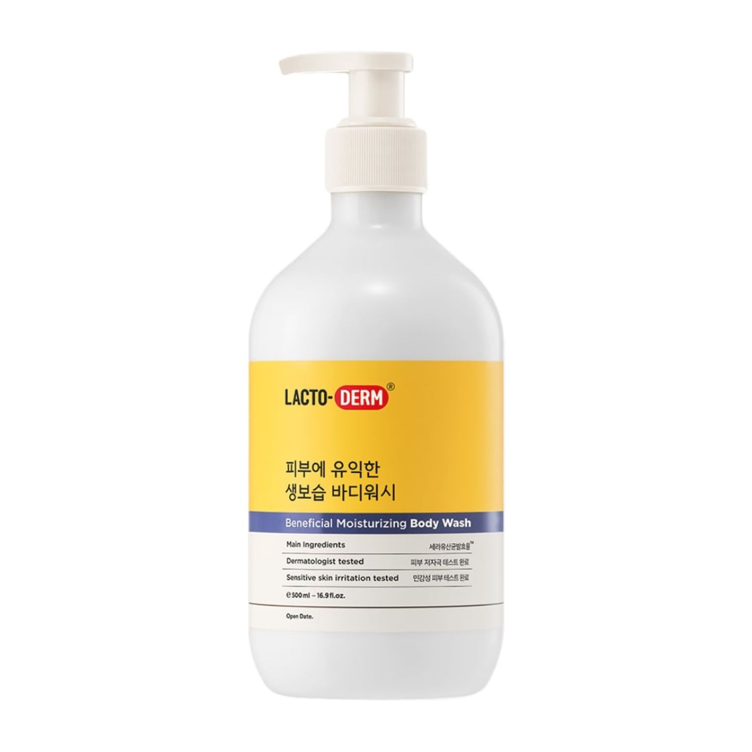 LactoDerm Beneficial Moisturizing Body Wash 500ml