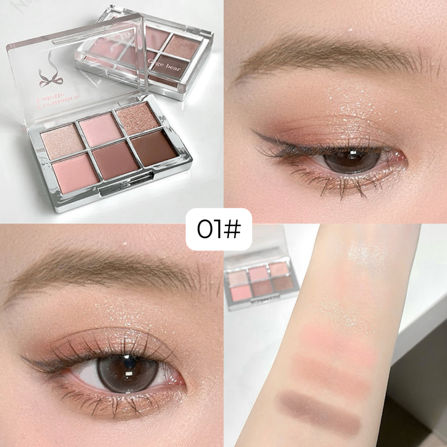 ✨ 6 Color Eyeshadow Palette – Нүдний тень палет