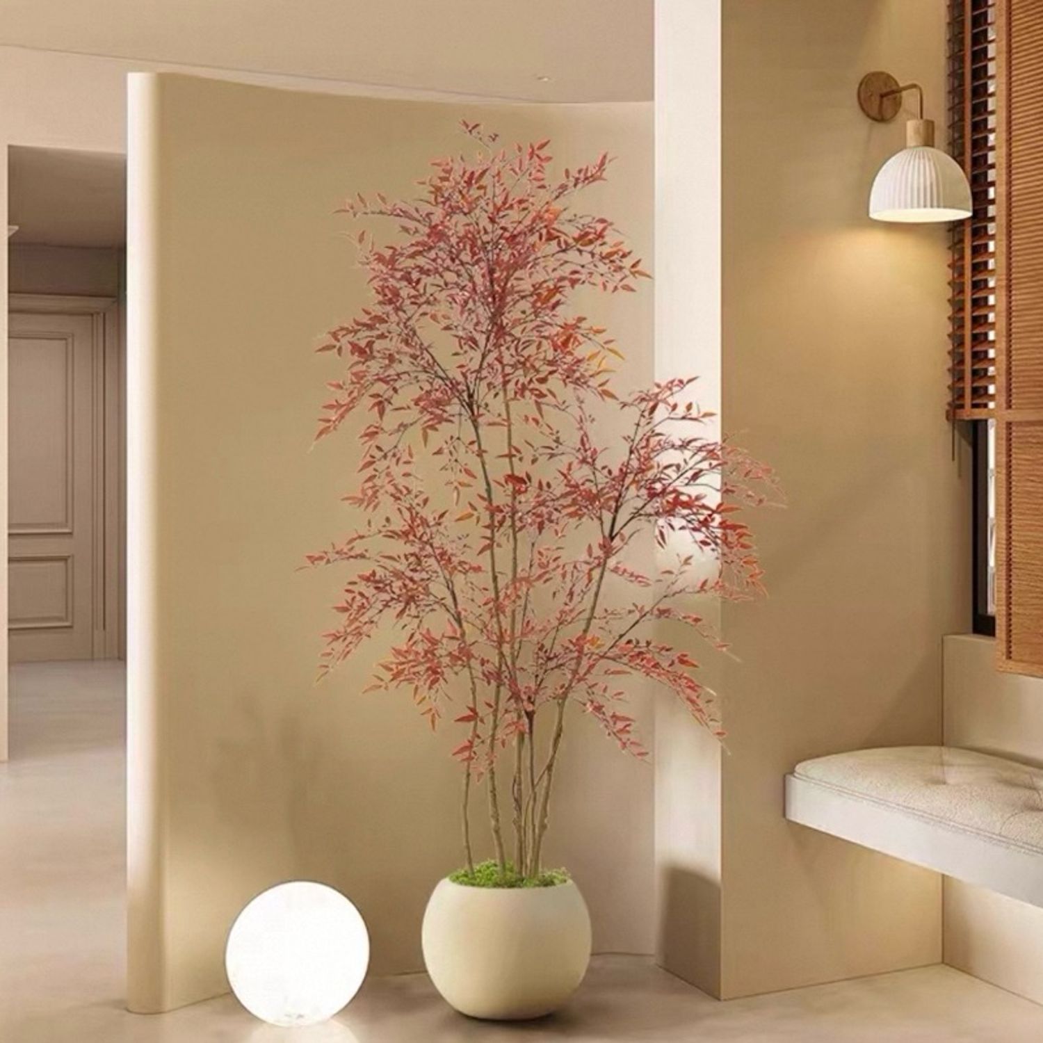 Өвөрмөц өнгөтэй хиймэл ургамал