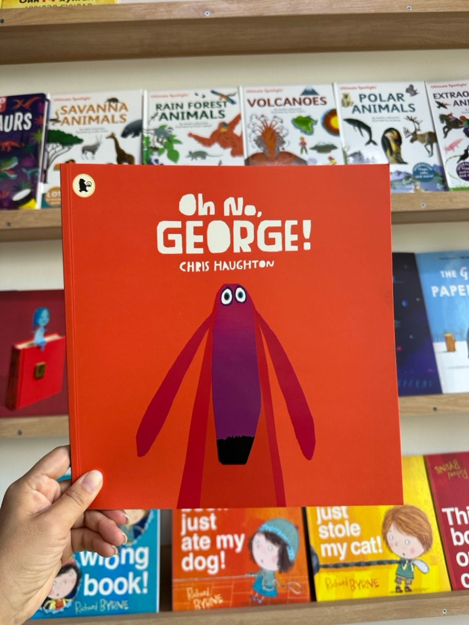 thumbnail image 2 of Oh No, George! – Board Book By Chris Haughton, Good Condition, 9780763676520 2 of 2