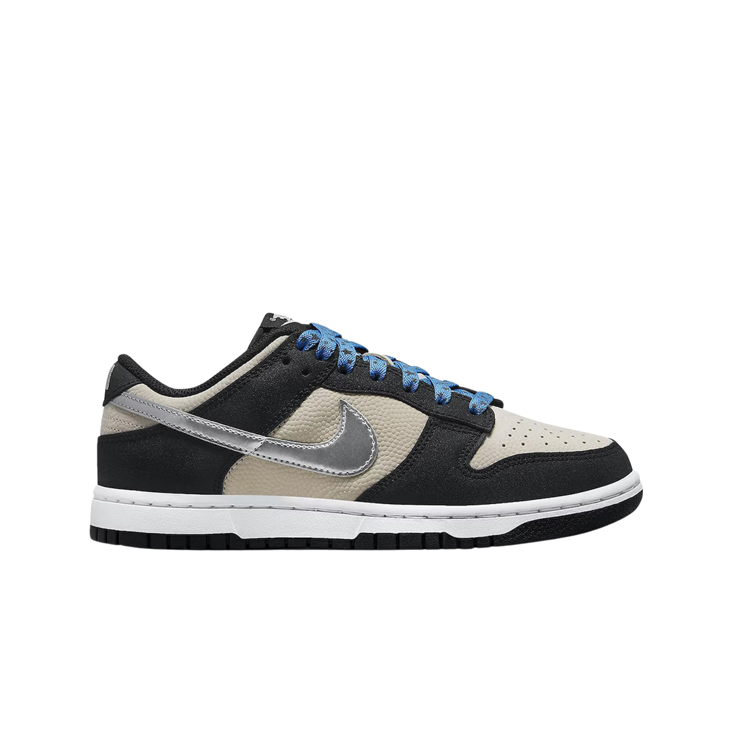 Nike Dunk Low Light Bone Metallic Silver