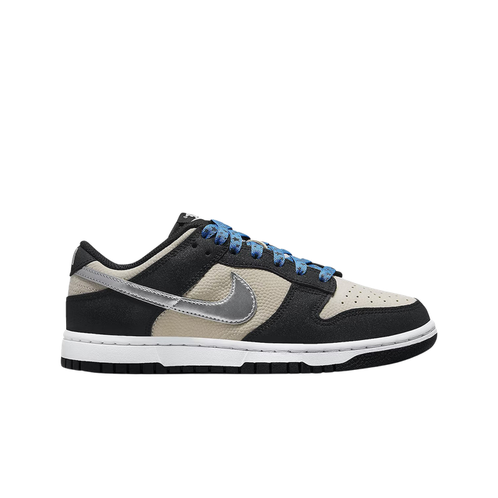 Nike Dunk Low Light Bone Metallic Silver