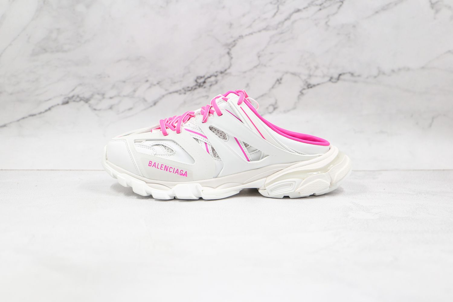 Balenciaga Track Lace-Up Mule Sneakers