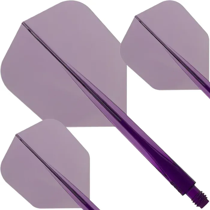  CONDOR AXE FLIGHTS - Small - Clear Purple