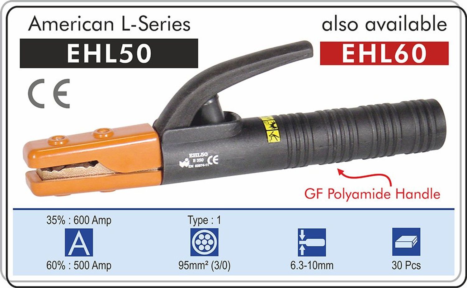 Электрод баригч 500A, EHL-50