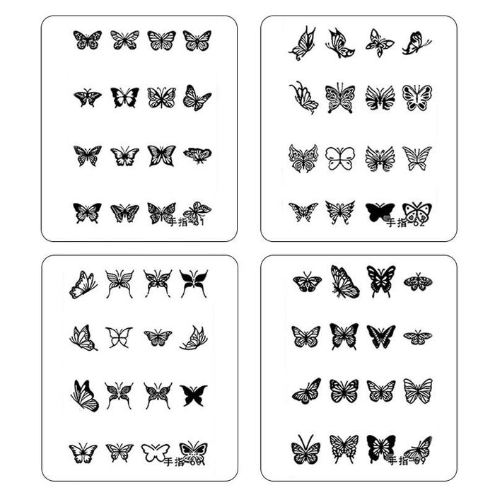 Жижиг эрвээхэй Усан шивээс