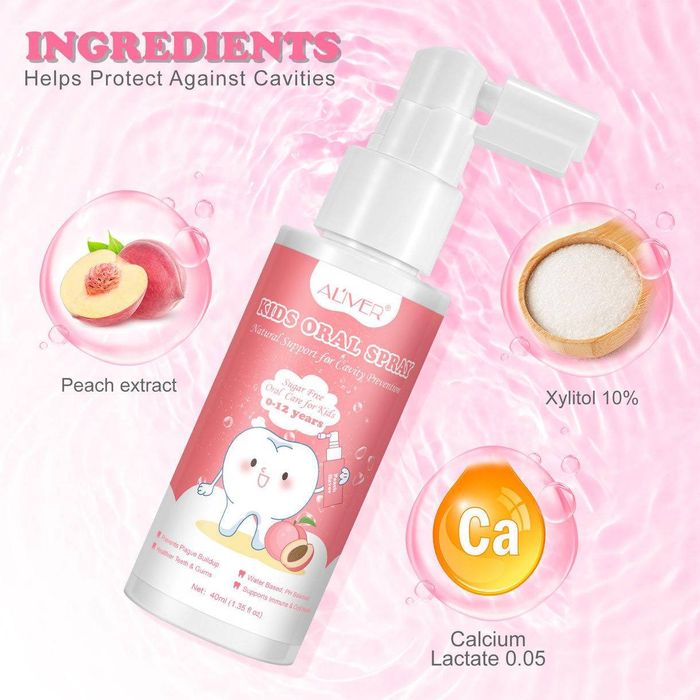 aliver kids oral spray сүүн шүдийг цоорлоос хамгаалах цацлага (2 ширхэг)