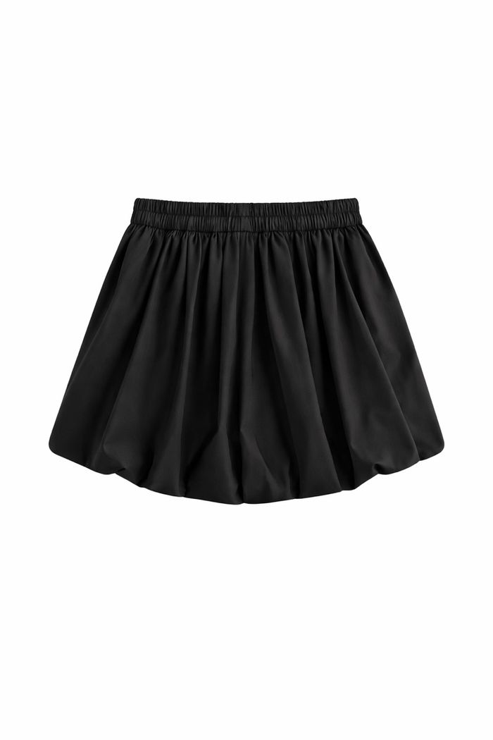 Bubble skirt / Black / 