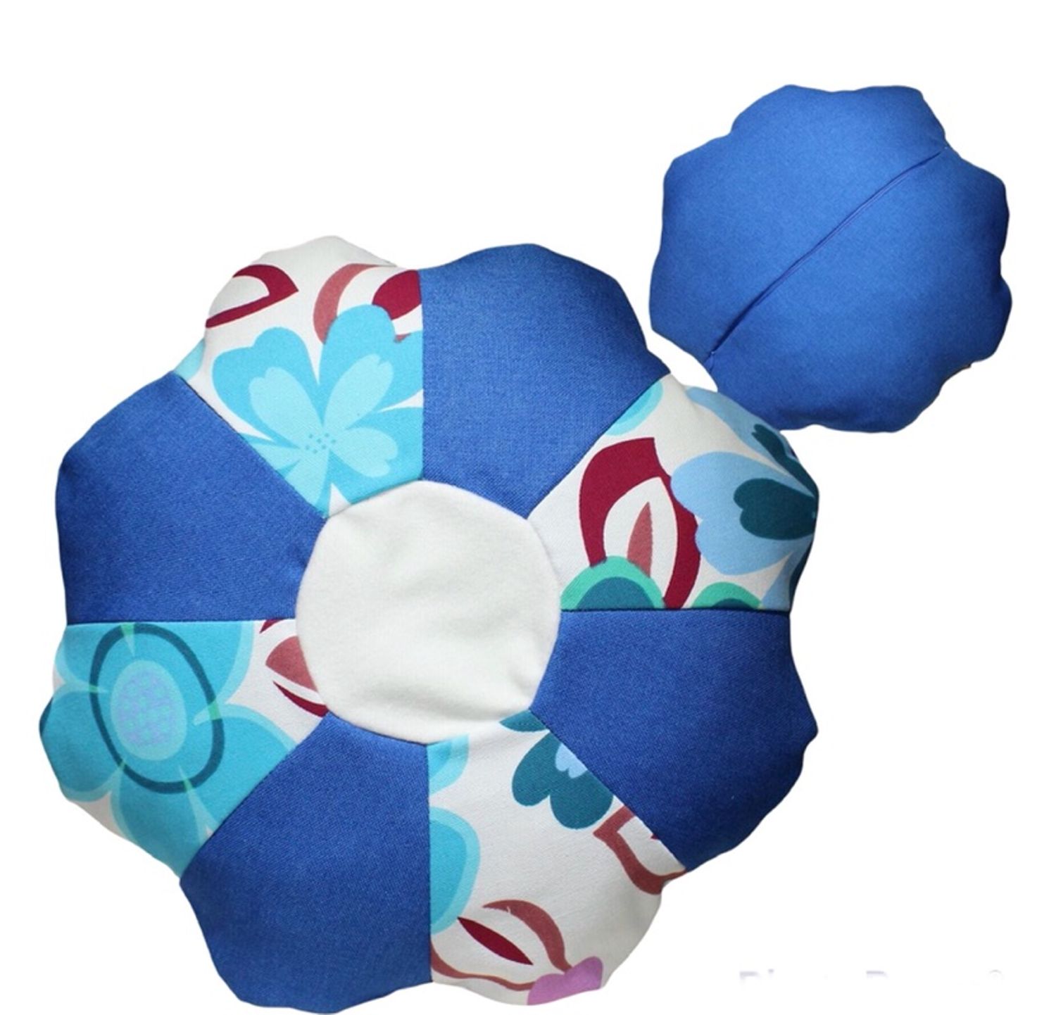 Хөх эрээн 8 талтай дэр