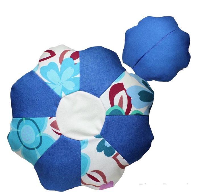 Хөх эрээн 8 талтай дэр