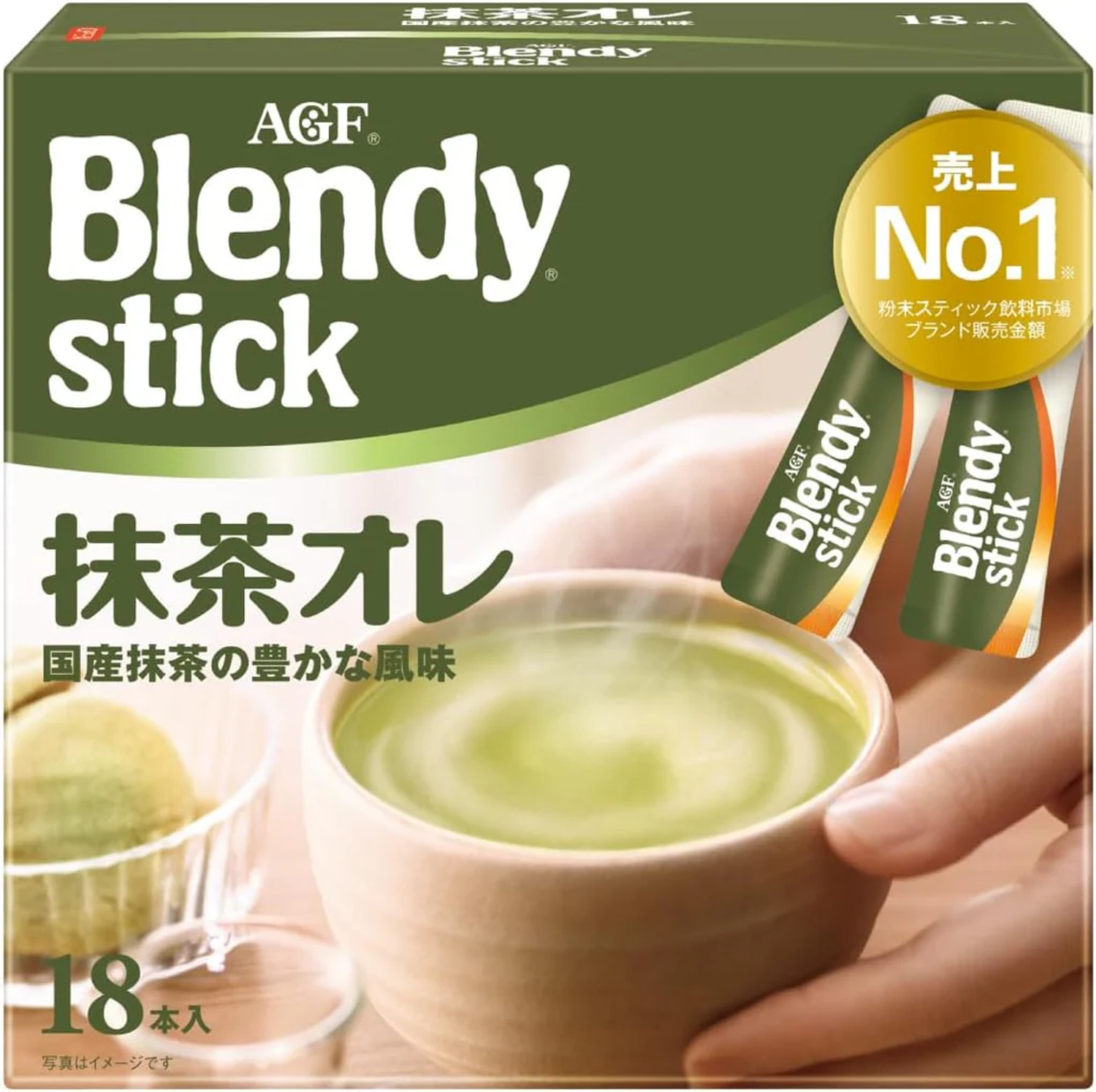 Бленди Матча латте /Blendy Stick Matcha AU LAIT 18PC
