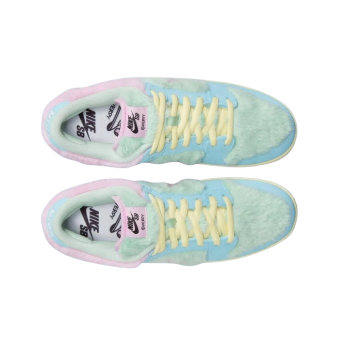 Nike x Verdy SB Dunk Low Pro Blue Gaze and Enamel Green