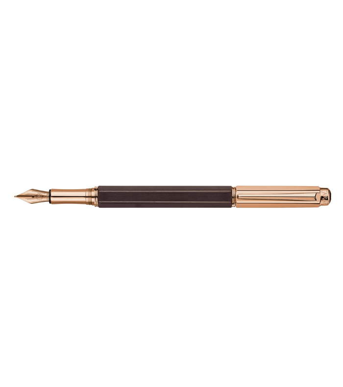 Caran d'Ache  Rose Gold Plated VARIUS™ EBONY Fountain Pen