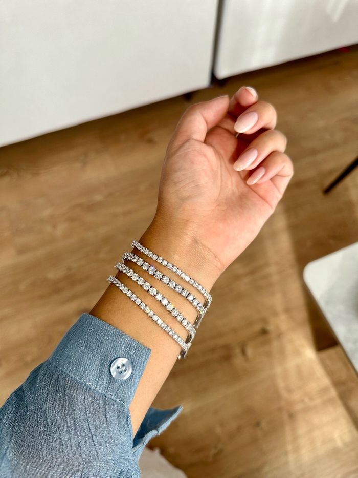 AAAA tennis bracelet (15-16.5cm)