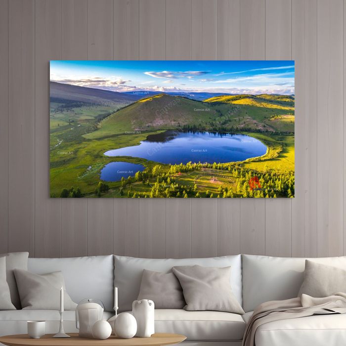 Хар зүрхний хөх нуур