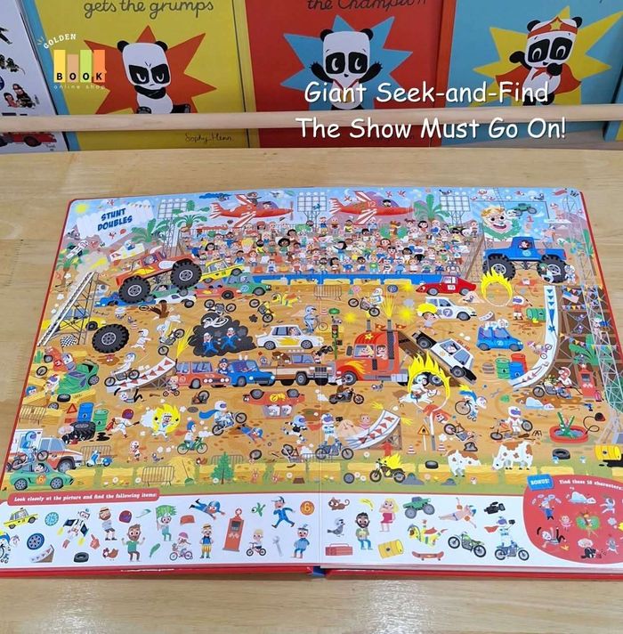 Giant Seek-and-Find The Show Must Go On!