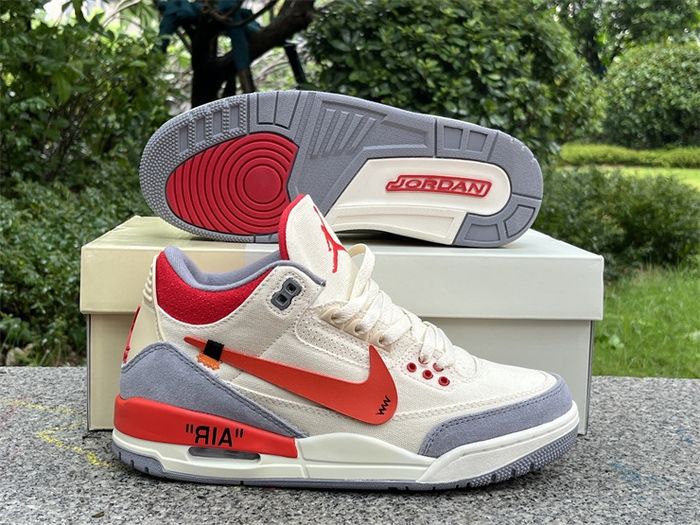 Air Jordan 3 x OFF-WHITE AJ3 OW 
