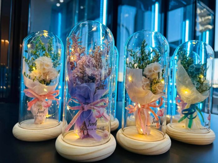 Гэрэлт хоргон мөнхжүүлсэн сарнай