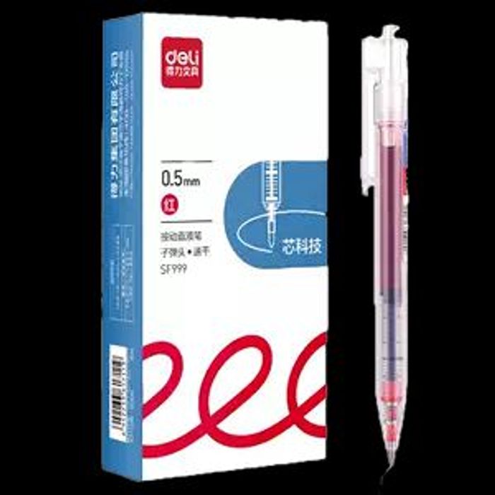 Үзгэн бал 0.5mm SF999 Deli red