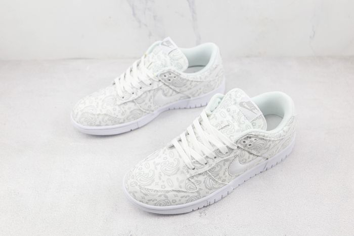 Nike Dunk Low White Paisley