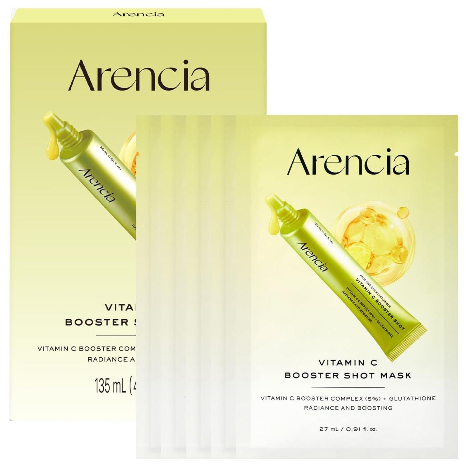 ARENCIA Vitamin C Booster Sheet Mask