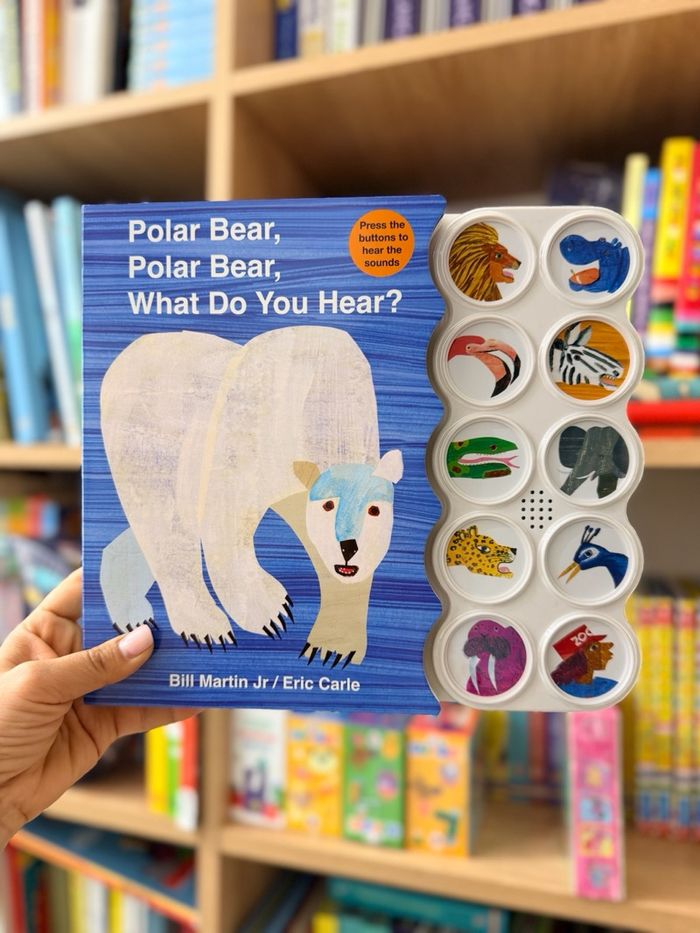 Polar bear, What do you hear? 