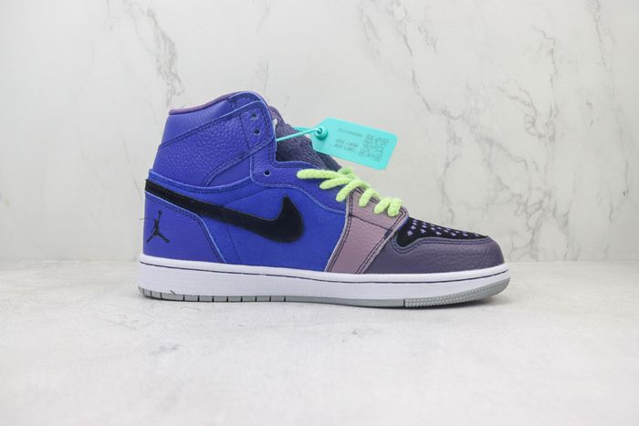 Zion Williamson x Air Jordan 1 High Voodoo Blue Purple Black