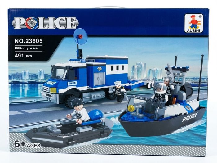 Police lego /498 pcs/