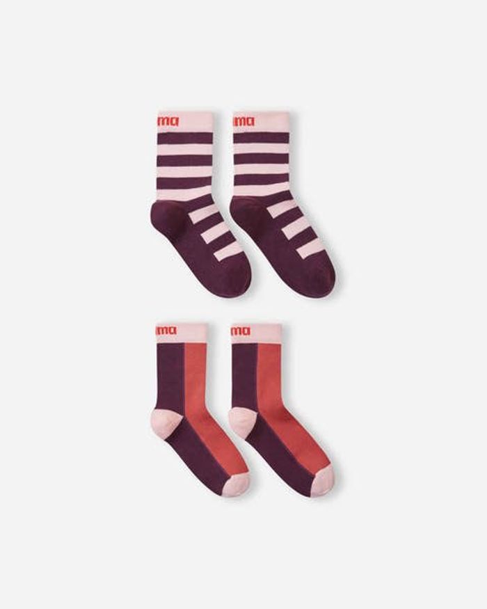 Socks, Jalkaan Deep purple