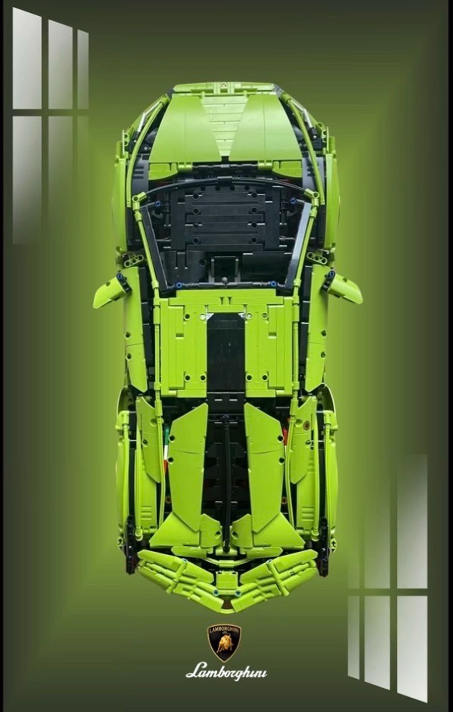 Lamborghini Sian frame гэрэл асдаг удирдлагатай
