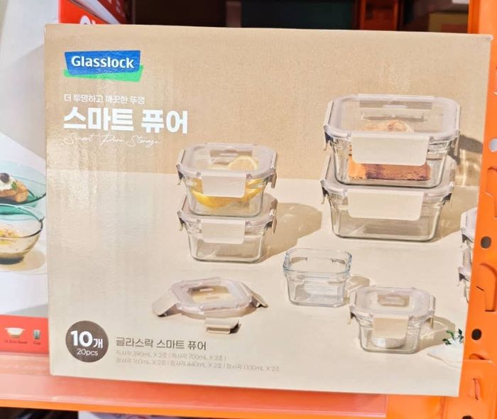 10 хос шилэн сав /Glasslock/