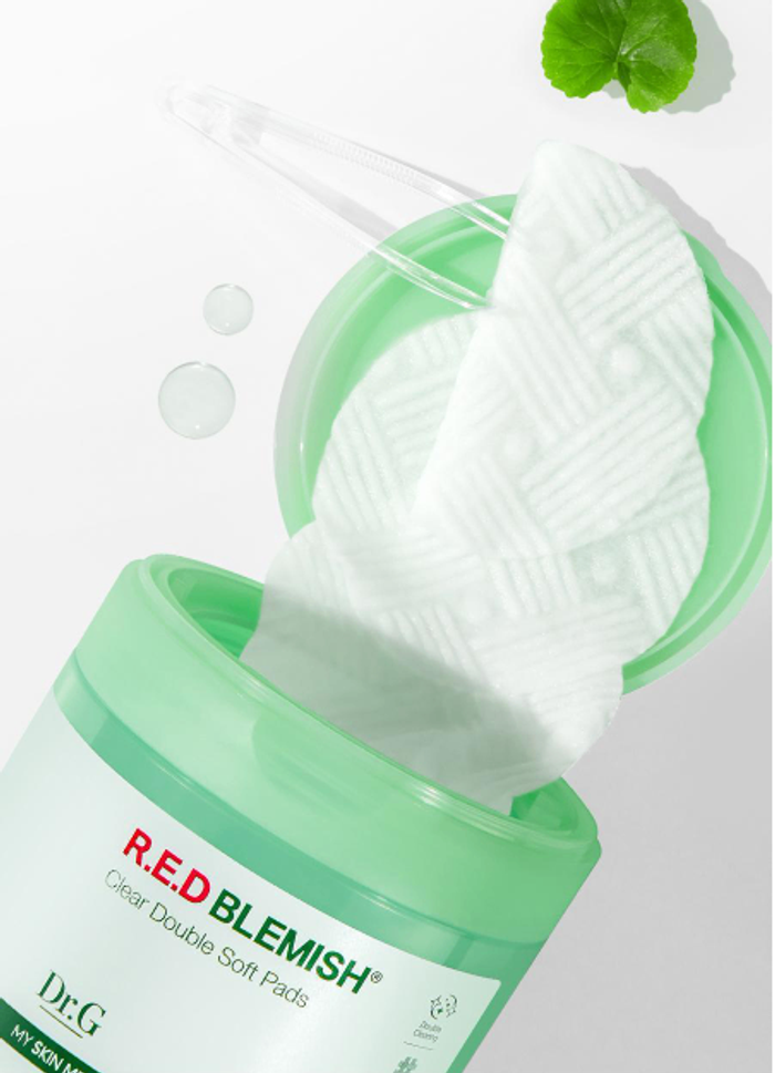 DR.G RED BLEMISH CLEAR DOUBLE SOFT PADS
