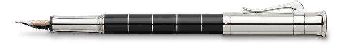 Graf von Faber-Castell Classic Anello black Fountain Pen Medium Nib 