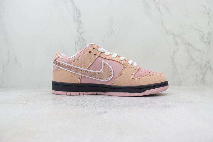 Concepts x Nike SB Dunk Low "Pink Lobster" customs 