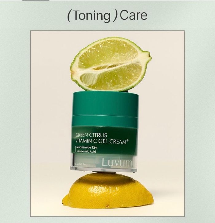 LUVUM GREEN CITRUS VITAMIN C GEL CREAM 50ML 