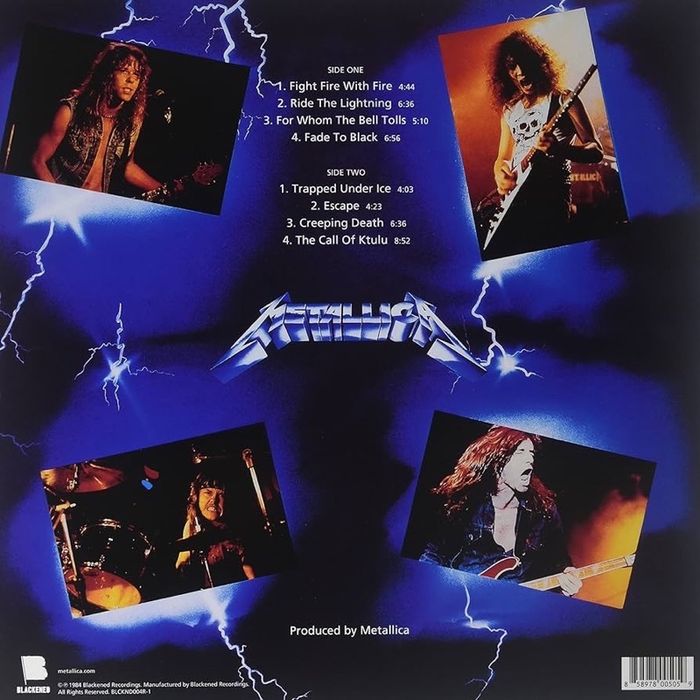 Metalica-Ride The Lightning
